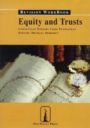 Equity and trusts. Revision workbook