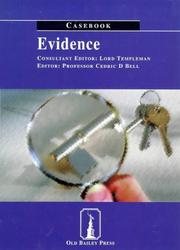 Evidence. Casebook