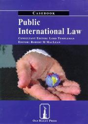 Public international law. Casebook