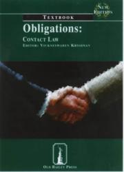 Obligations : contract law. Textbook