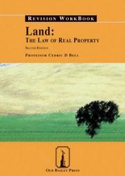 Land : the law of real property. Revision Workbook