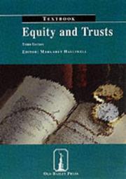 Equity and trusts. Textbook