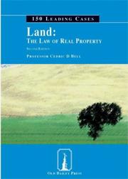 Land : the law of real property. 150 leading cases