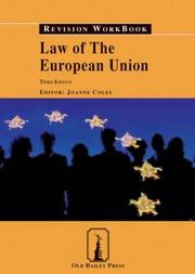 Law of the European Union. Revision workbook