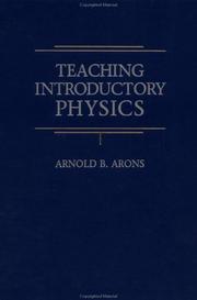 Cover of: Teaching introductory physics by A. B. Arons