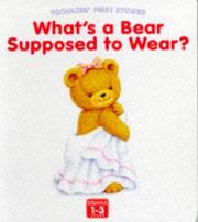 What's a bear supposed to wear?