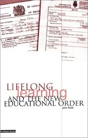 Cover of: Lifelong Learning and the New Educational Order
