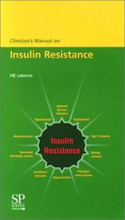 Clinician's manual on insulin resistance