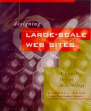 Cover of: Designing large-scale web sites: a visual design methodology