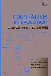 Cover of: Capitalism in Evolution: Global Contentions--East and West