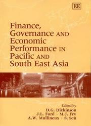 Finance, governance and economic performance in Pacific and South East Asia