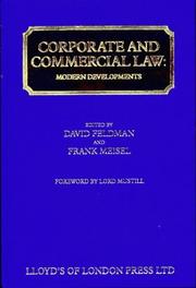 Corporate and commercial law : modern developments