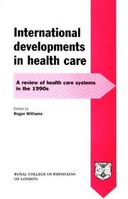Cover of: International Developments in Health Care