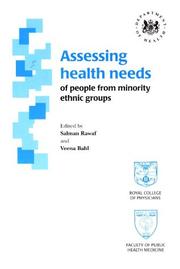 Assessing health needs of people from minority ethnic groups