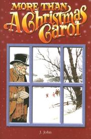 Cover of: More Than A Christmas Carol