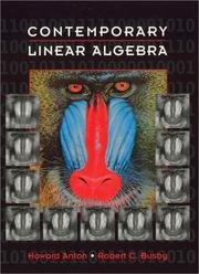 Contemporary linear algebra