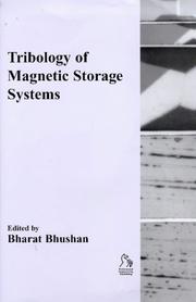 Tribology of magnetic storage systems