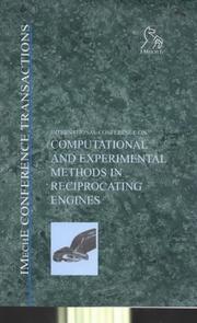International Conference on Computational and Experimental Methods in Reciprocating Engines