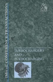 Seventh International Conference on turbochargers and turbocharging : 14-15 May 2002 Savoy Palace, London, UK