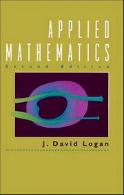 Cover of: Applied mathematics