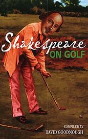 Cover of: Shakespeare on Golf