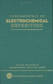 Fundamentals of electrochemical deposition