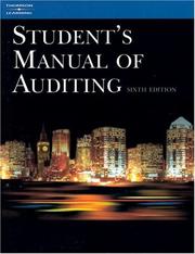 Cover of: Student's Manual of Auditing