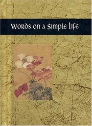 Words on a simple life