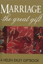 Marriage : the great gift