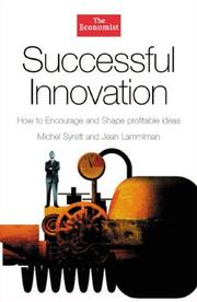 Cover of: Successful Innovation: How to Encourage and Shape Profitable Ideas