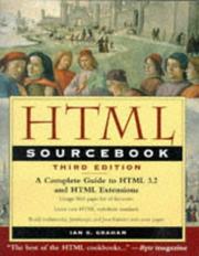 Cover of: HTML sourcebook by Ian S. Graham