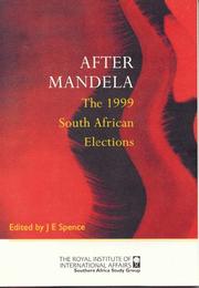 Cover of: After Mandela: The 1999 South African Elections