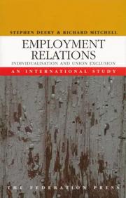Employment Relations by Stephen Deery