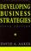 Cover of: Developing business strategies