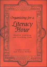 Cover of: Organizing for a Literacy Hour: Quality Learning and Teaching Time