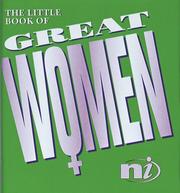 Cover of: The Little Book of Great Women