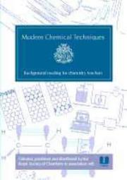 Cover of: Modern Chemical Techniques by C.B. Faust