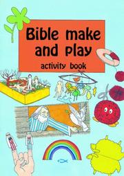 Bible make and play activity book