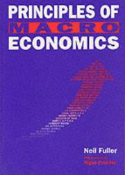Cover of: Principles Of Macro Economics (Tudor Business Publishing)
