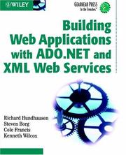 Building Web applications with ADO.NET and XML Web services by Richard Hundhausen, Steven Borg, Cole Francis, Kenneth Wilcox