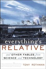 Cover of: Everything's Relative by Tony Rothman