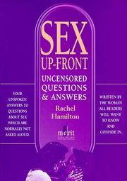 Cover of: Sex Up-front: Uncensored Questions and Answers