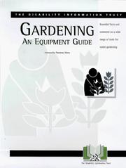 Gardening : an equipment guide