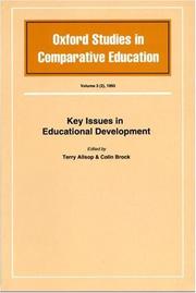 Key issues in educational development