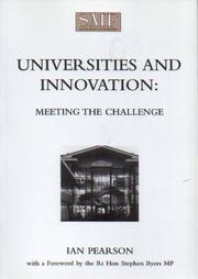 Cover of: Universities and Innovation (Discussion Paper)
