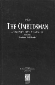 The ombusdsman : twenty-five years on : a series of conference papers presented at Leicester Polytechnic, March 1992