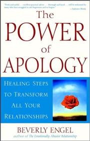 Cover of: The Power of Apology: Healing Steps to Transform All Your Relationships