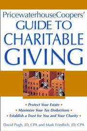 PricewaterhouseCoopers guide to charitable giving