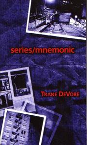 Cover of: Series/Mnemonic by Trane DeVore