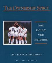 Cover of: The Ownership Spirit: (Live Audio Seminar Recording on Cassette)